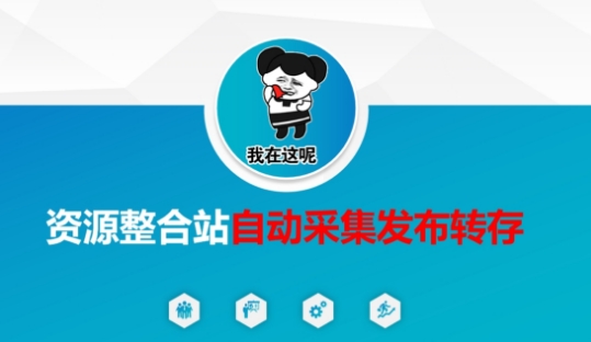 资源整合站自动采集发布转存，解放双手-翎创云终点站